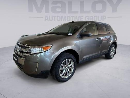 Mineral Gray Metallic 2014 Ford Edge SEL