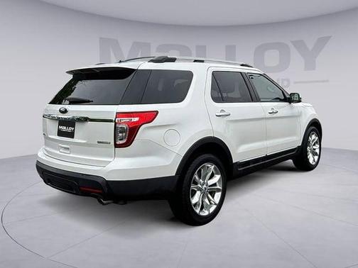 White Platinum Clearcoat Metallic 2013 Ford Explorer Limited