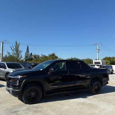 Black 2026 Chevrolet Silverado EV LT