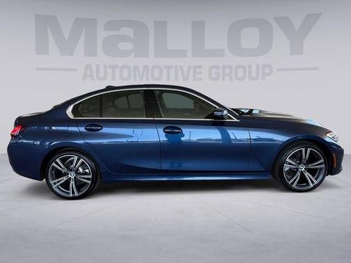 Phytonic Blue Metallic 2022 BMW 330 i xDrive
