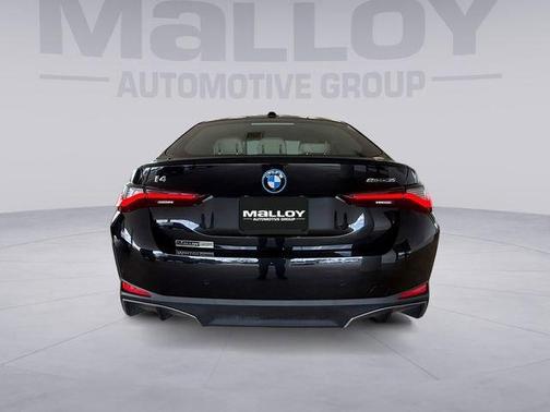 Black Sapphire Metallic 2023 BMW i4 Gran Coupe eDrive35