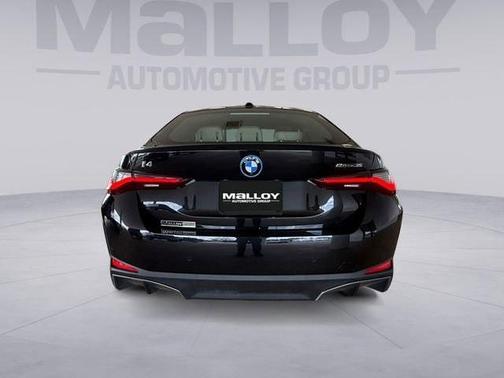 Black Sapphire Metallic 2023 BMW i4 Gran Coupe eDrive35