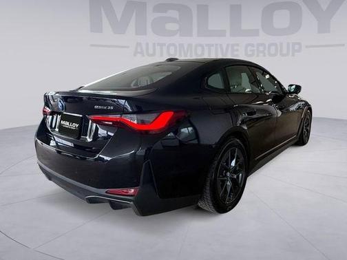 Black Sapphire Metallic 2023 BMW i4 Gran Coupe eDrive35