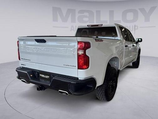 Summit White 2025 Chevrolet Silverado 1500 Custom Trail Boss