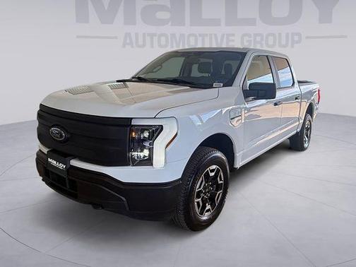 Oxford White 2023 Ford F-150 Lightning Pro