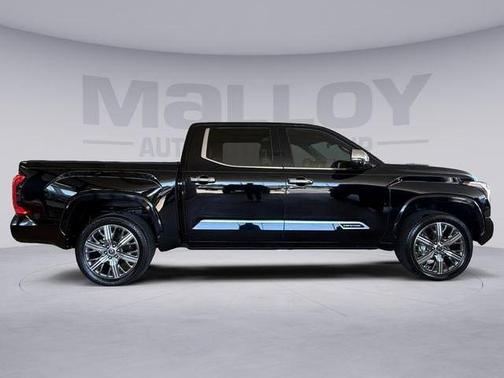 Midnight Black Metallic 2024 Toyota Tundra CAPSTONE