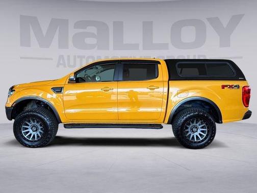 Cyber Orange Metallic Tricoat 2021 Ford Ranger Lariat