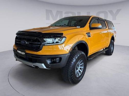 Cyber Orange Metallic Tricoat 2021 Ford Ranger Lariat
