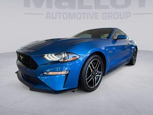 Velocity Blue Metallic 2021 Ford Mustang GT
