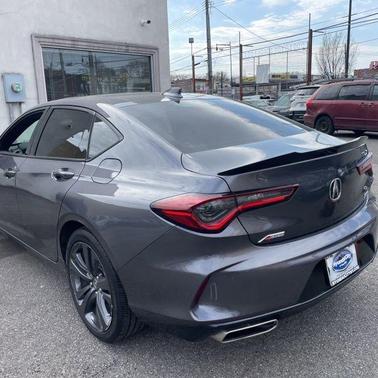 Gray 2023 Acura TLX A-Spec