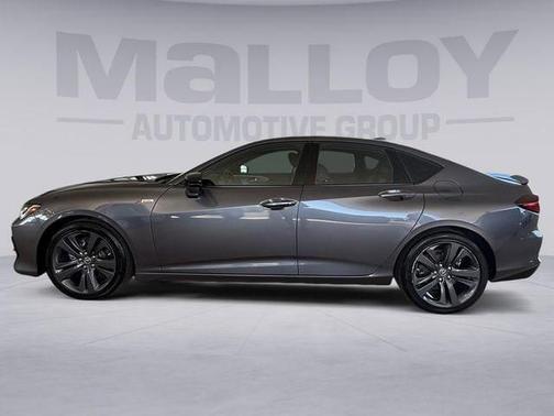 Gray 2023 Acura TLX A-Spec