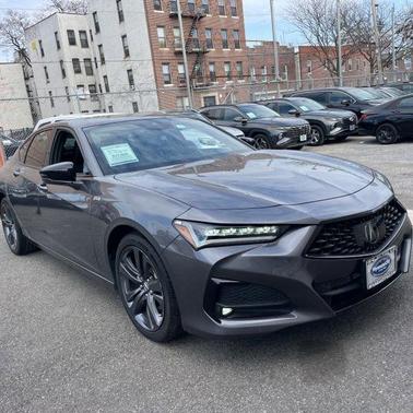 Gray 2023 Acura TLX A-Spec