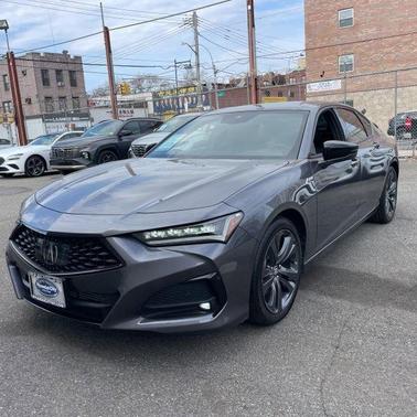Gray 2023 Acura TLX A-Spec