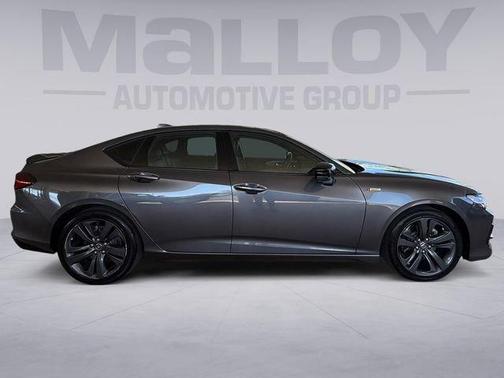 Gray 2023 Acura TLX A-Spec