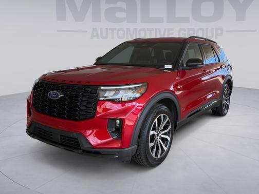 RAPID RED MET TINTED CC 2025 Ford Explorer ST-LINE