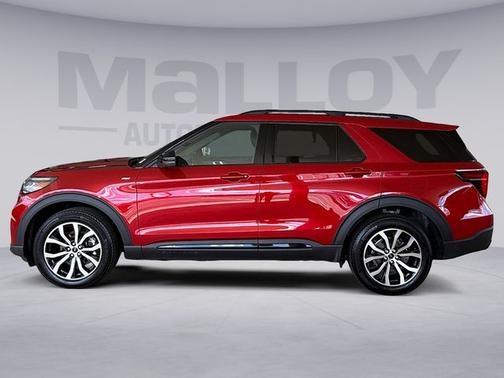 RAPID RED MET TINTED CC 2025 Ford Explorer ST-LINE