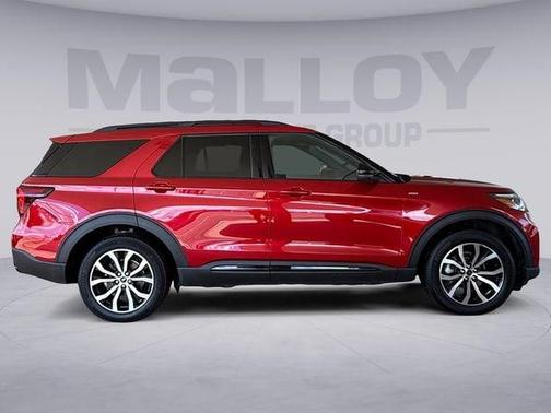RAPID RED MET TINTED CC 2025 Ford Explorer ST-LINE
