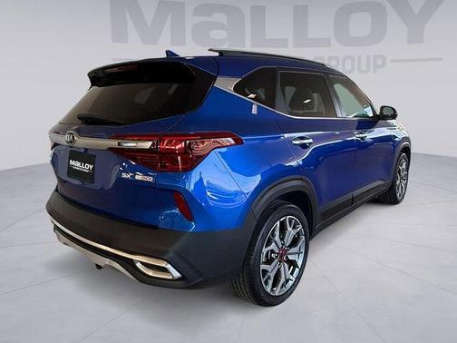 Neptune Blue 2021 Kia Seltos SX