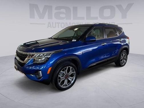 Neptune Blue 2021 Kia Seltos SX