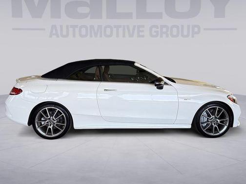 Polar White 2017 Mercedes-Benz AMG C 43 Base 4MATIC