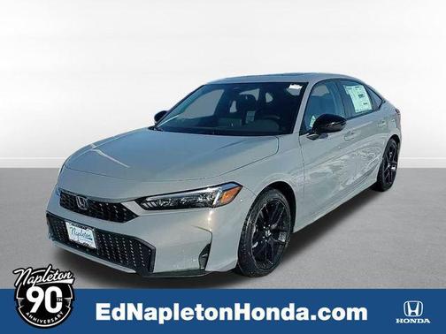 Urban Gray Pearl 2026 Honda Civic Hybrid Sport Sedan