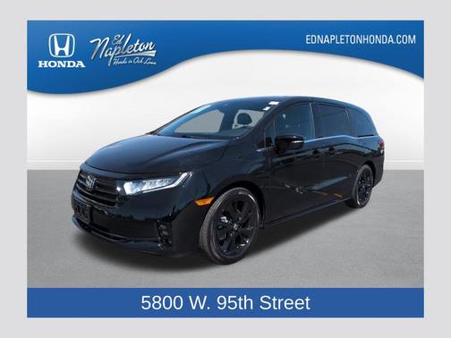 Crystal Black Pearl 2024 Honda Odyssey Sport
