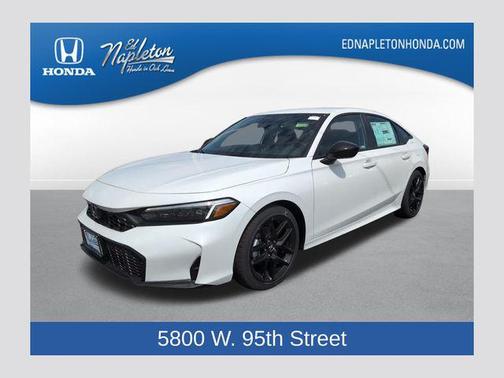 Platinum White Pearl 2026 Honda Civic Sport