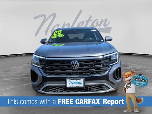 Gray 2025 Volkswagen Atlas Cross Sport 2.0T SE w/Technology 4MOTION