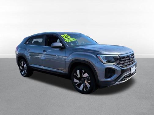 Gray 2025 Volkswagen Atlas Cross Sport 2.0T SE w/Technology 4MOTION