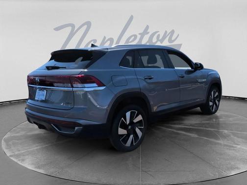 Gray 2025 Volkswagen Atlas Cross Sport 2.0T SE w/Technology 4MOTION