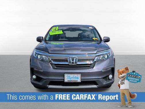 Gray 2021 Honda Pilot EX-L