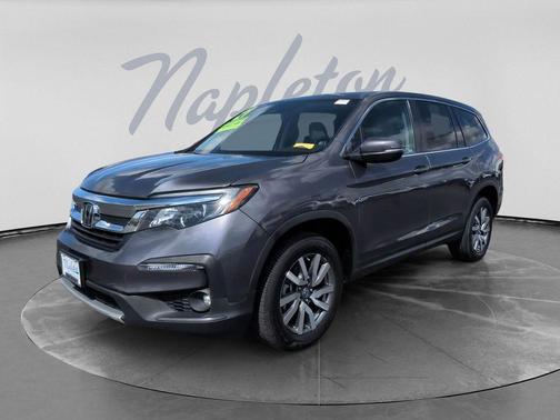Gray 2021 Honda Pilot AWD EX-L