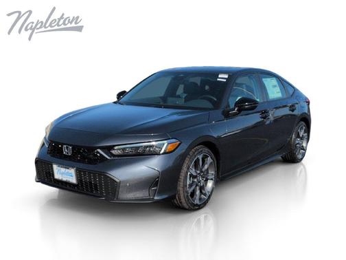 Meteorite Gray Metallic 2026 Honda Civic Hybrid Sport Touring