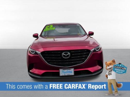 Soul Red Crystal Metallic 2023 Mazda CX-9 Touring Plus