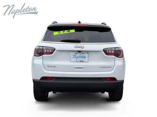 Bright White Clearcoat 2025 Jeep Compass Limited