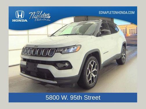 Bright White Clearcoat 2025 Jeep Compass Limited