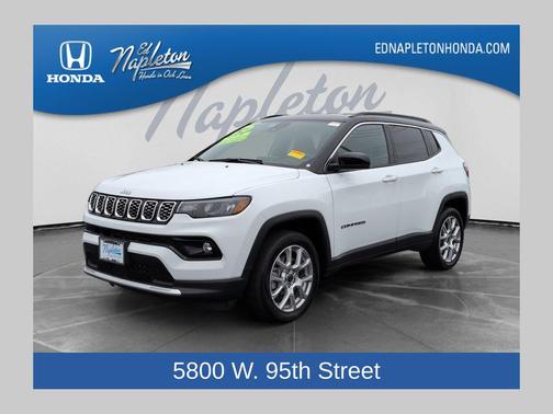 Bright White Clearcoat 2025 Jeep Compass Limited