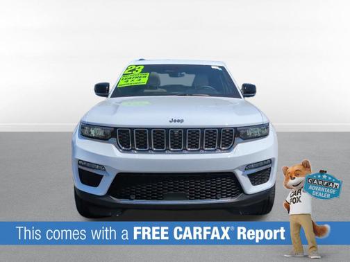 Bright White Clearcoat 2023 Jeep Grand Cherokee 4xe Base