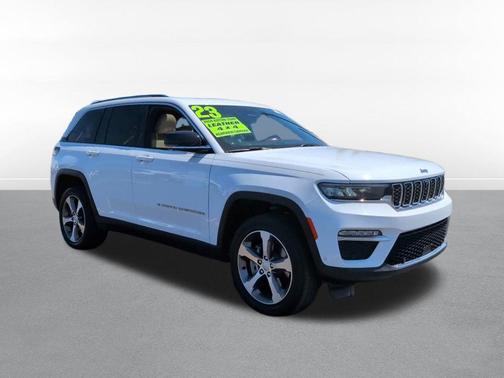 Bright White Clearcoat 2023 Jeep Grand Cherokee 4xe Base