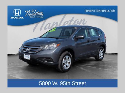 Gray 2014 Honda CR-V LX
