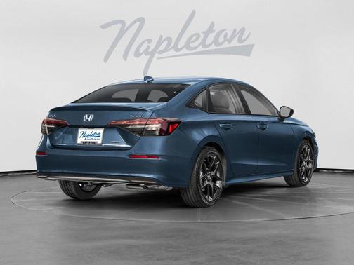 Blue Lagoon Pearl 2026 Honda Civic Hybrid Sport