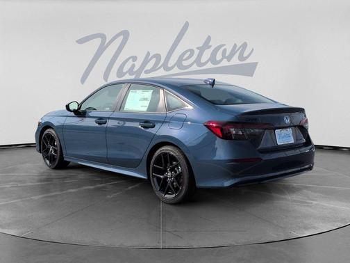 Blue Lagoon Pearl 2026 Honda Civic Hybrid Sport