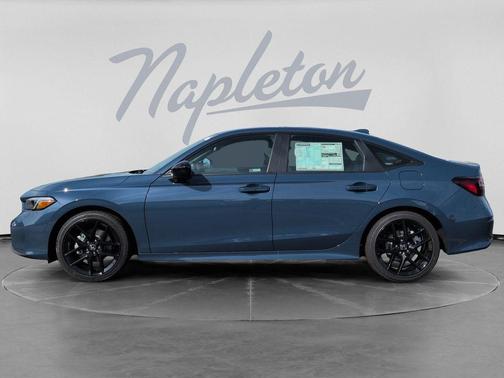 Blue Lagoon Pearl 2026 Honda Civic Hybrid Sport