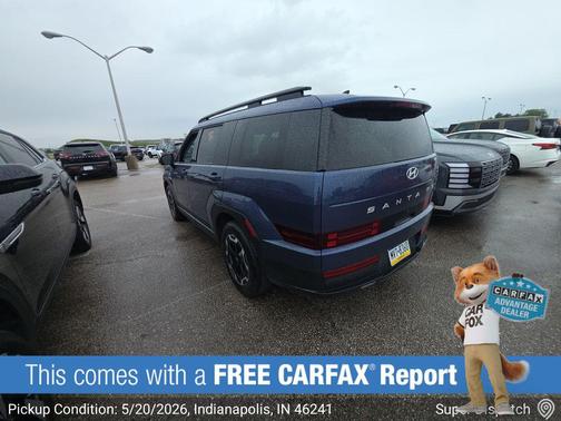 Atlantis Blue 2025 Hyundai SANTA FE SEL 2.4