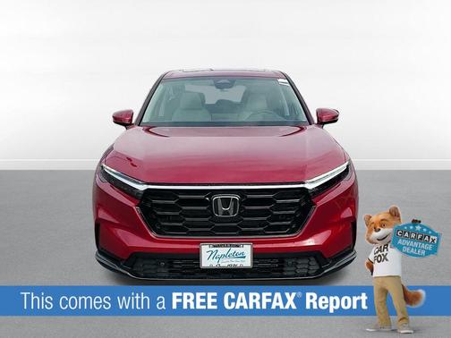 Radiant Red Metallic 2026 Honda CR-V EX-L AWD