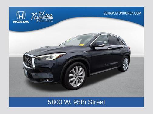 Hermosa Blue 2019 INFINITI QX50 ESSENTIAL SUV