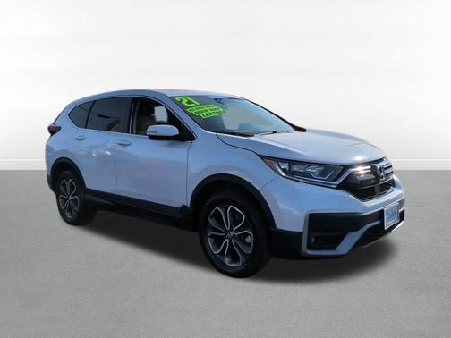 Platinum White Pearl 2021 Honda CR-V AWD EX-L