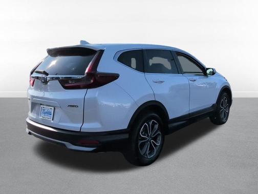 Platinum White Pearl 2021 Honda CR-V AWD EX-L