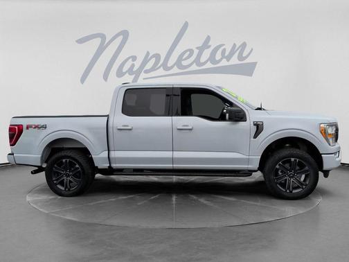 Space White Metallic 2021 Ford F-150 XLT