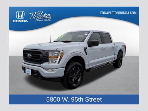 Space White Metallic 2021 Ford F-150 XLT